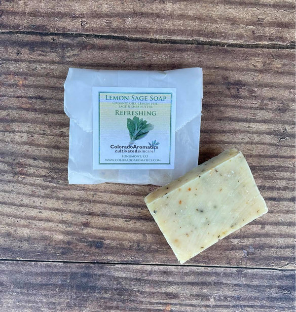 Colorado Aromatics: Lemon Sage Travel Soap