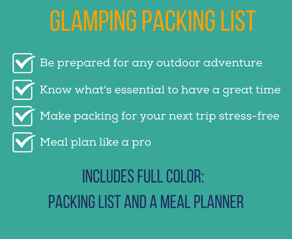 Glamping Packing List